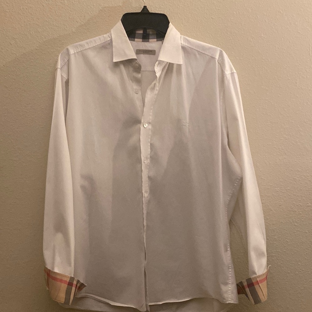 Mens XL Burberry Dress Shirt